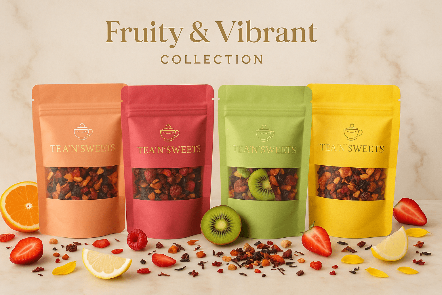 Fruity & Vibrant Collection - Tea N Sweets