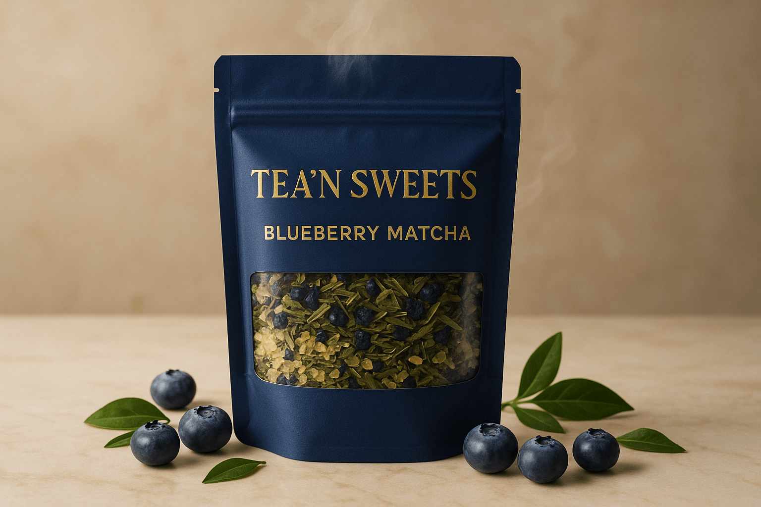 Blueberry Matcha - Tea N Sweets