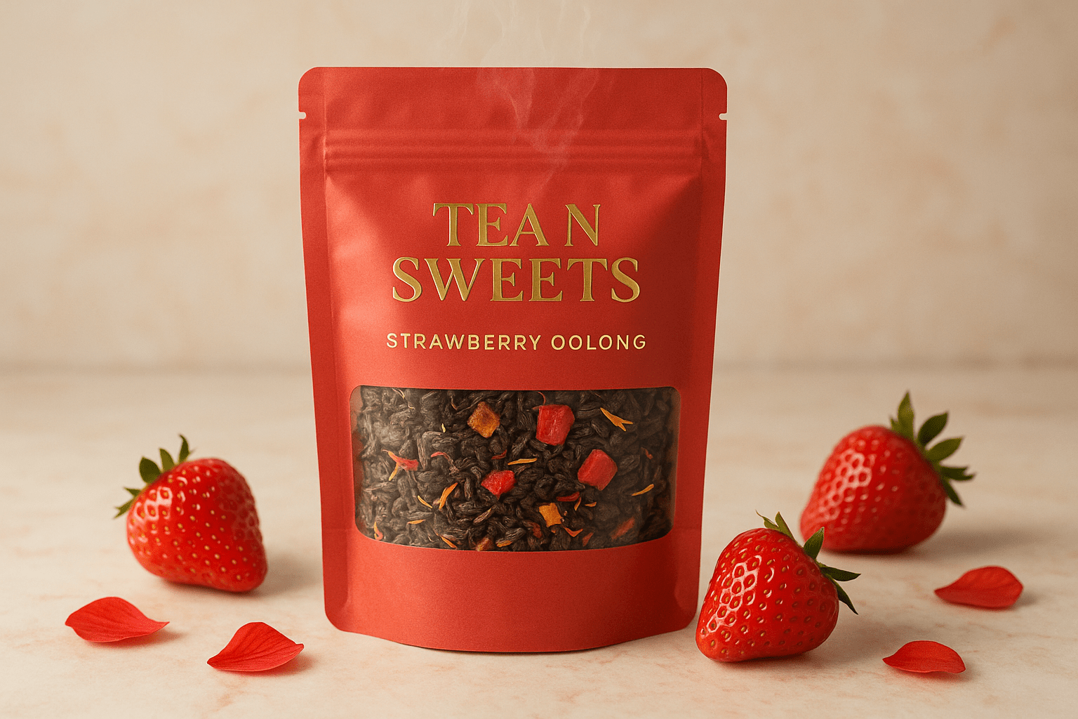 Strawberry Oolong - Tea N Sweets